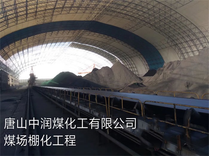 叶城中润煤化工有限公司煤场棚化工程